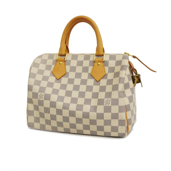 1 Louis Vuitton Handbag Damier Azur Speedy 25