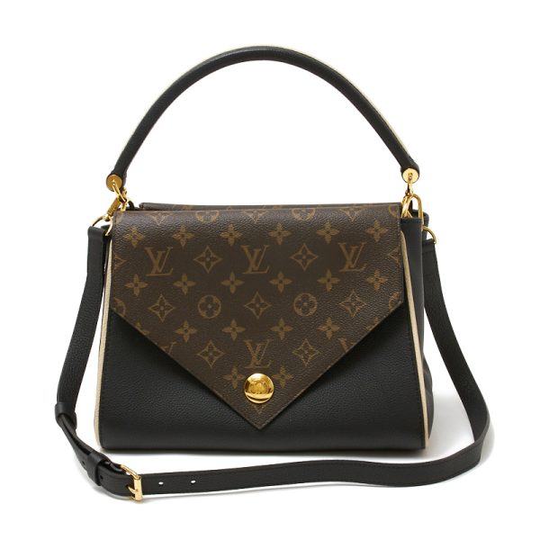 1 Louis Vuitton Double V Handbag Noir