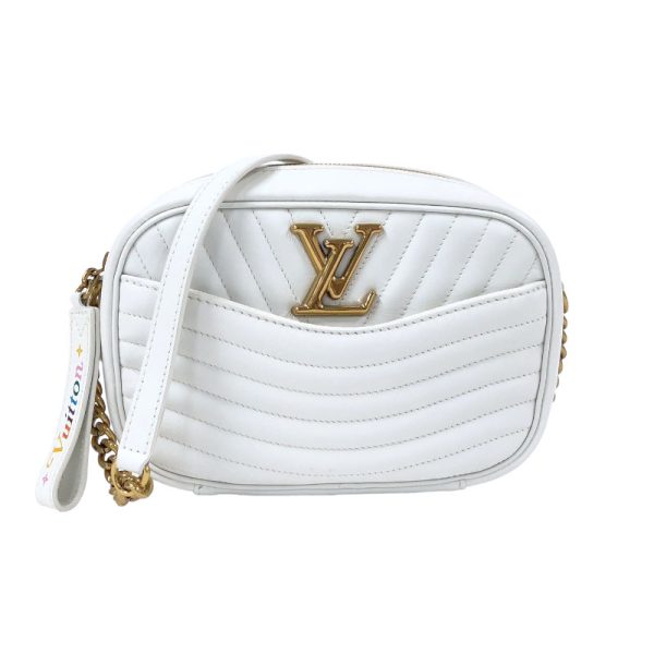 1 Louis Vuitton New Wave New Camera Bag Smooth Calf White