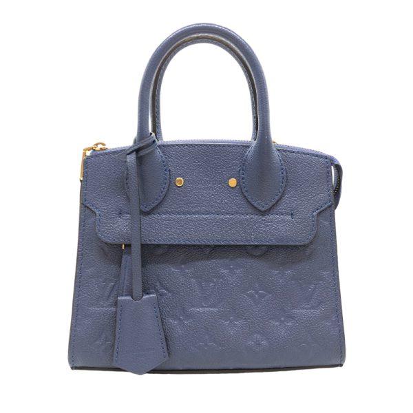 1 Louis Vuitton Pont Neuf Mini Denim Ankle Empreinte Shoulder Bag