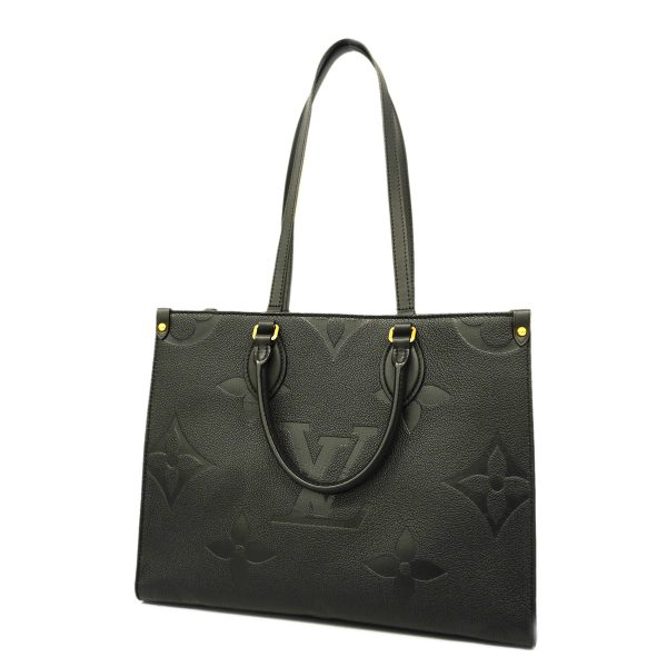 1 Louis Vuitton Monogram Empreinte On the Go MM Noir