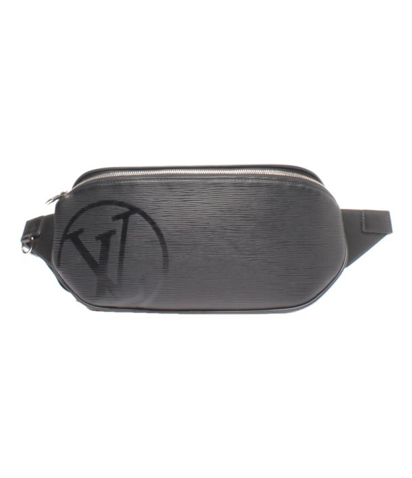 1 Louis Vuitton Body Bag Waist Pouch Bum Bag Epi Black