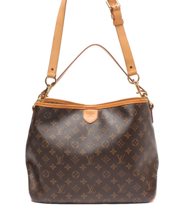 1 Louis Vuitton Shoulder Bag Delightful Monogram Brown