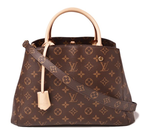 1 Louis Vuitton Montaigne MM Monogram Shoulder Bag