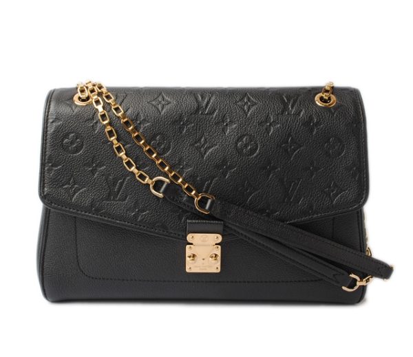 1 Louis Vuitton Saint Germain MM Monogram Empreinte Black