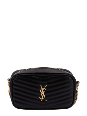 1 Saint Laurent Shoulder Bag Cowhide Handle Bag Black