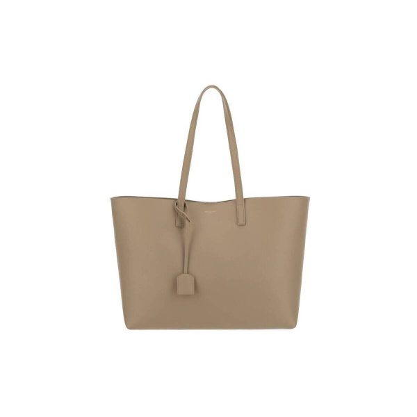 1 Saint Laurent Paris Yves Tote Shoulder Bag Beige