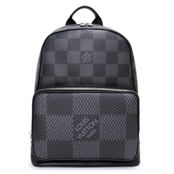 1 Louis Vuitton Campus Backpack Damier Graphite Black