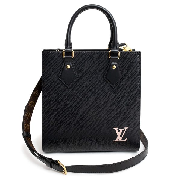 1 Louis Vuitton Sac Pla BB Crossbody Epi Monogram Noir Black