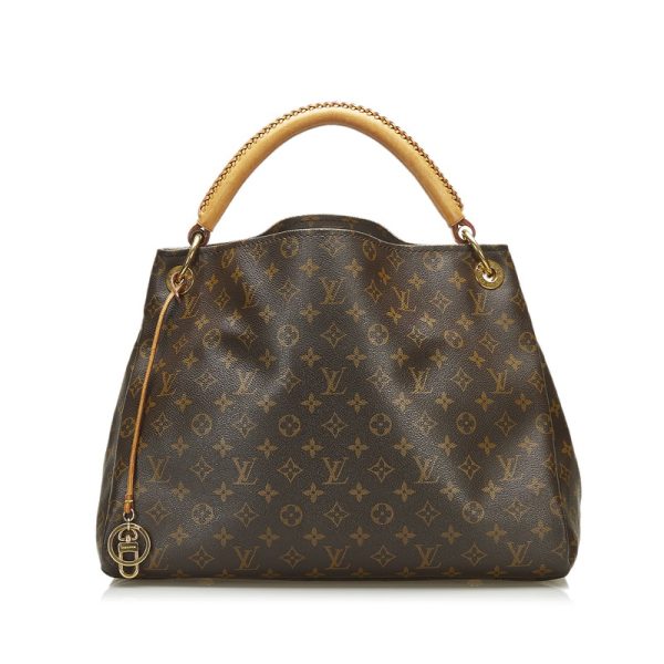 1 Louis Vuitton Monogram Artsy GM Shoulder Bag Brown