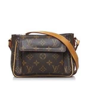 1 Louis Vuitton Manosque PM Bag Damier Ebene