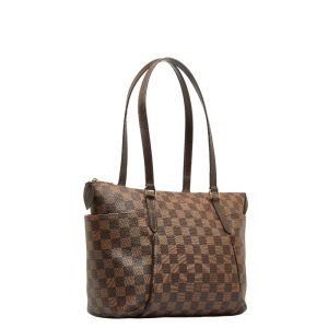 1 Louis Vuitton Montaigne MM Monogram Shoulder Bag Brown