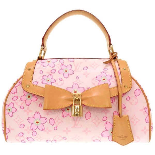 1 Louis Vuitton Monogram Cherry Blossom Sac Retro PM Pink