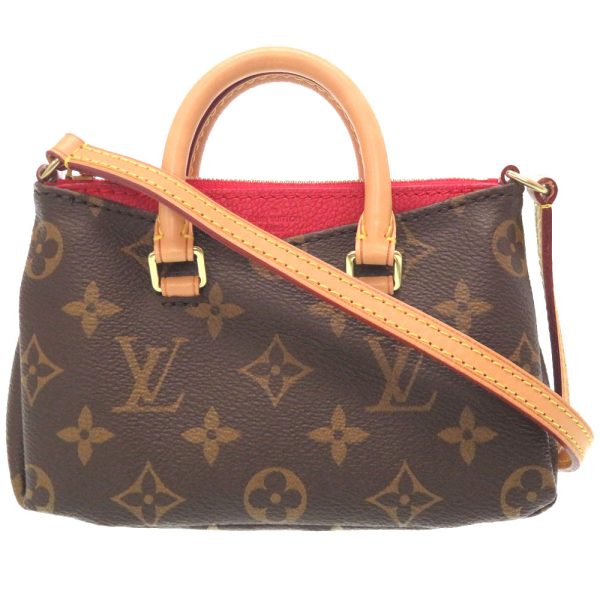 1 Louis Vuitton Monogram Nano Pallas Shoulder bag Brown