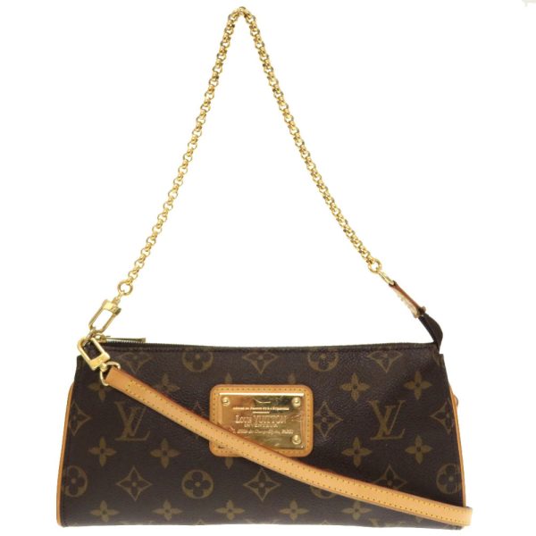 1 Louis Vuitton Monogram Eva Shoulder Bag Brown