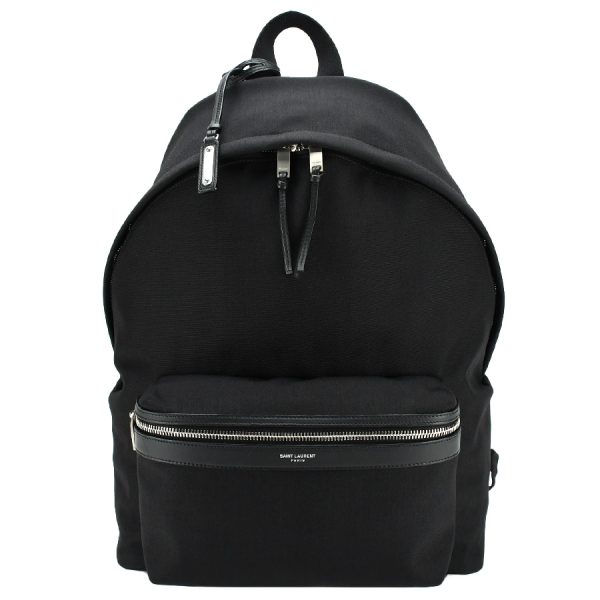 1 Saint Laurent Paris City Backpack Black