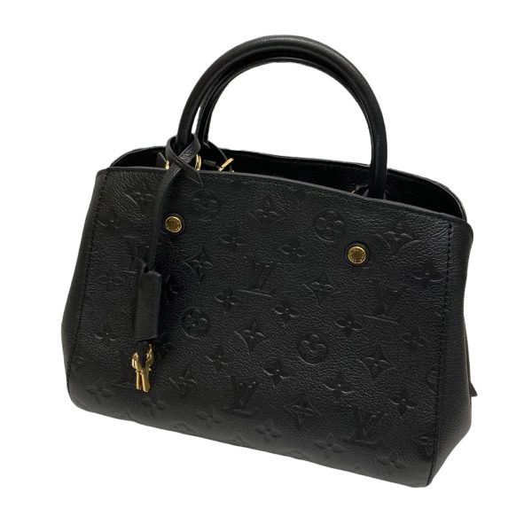 1 Louis Vuitton Empreinte Montaigne BB 2way Bag Black