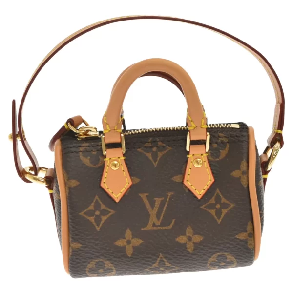 1 Louis Vuitton Sack Micro Speedy Mini Pouch Brown