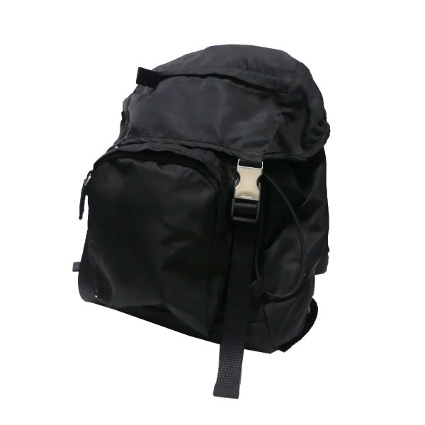 1 Prada Nylon Backpack Rucksack Bag Black