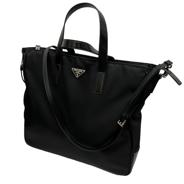 1 Prada Nylon 2way Tote Bag Black