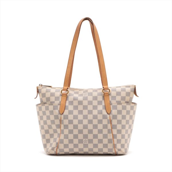 1 Louis Vuitton Azure Totally PM Tote Bag White