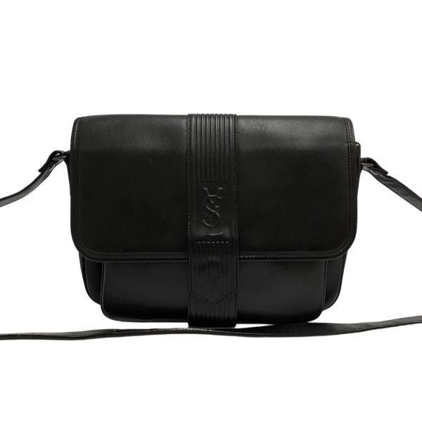 1 Yves Saint Laurent Mini Shoulder Bag Pochette Sacoche Black