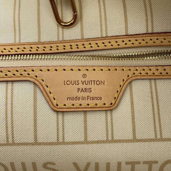 10 Louis Vuitton Tote Bag Damier Azur Neverfull MM Beige