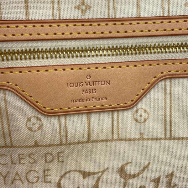 10 Louis Vuitton Tote Bag Damier Azur Neverfull GM Beige