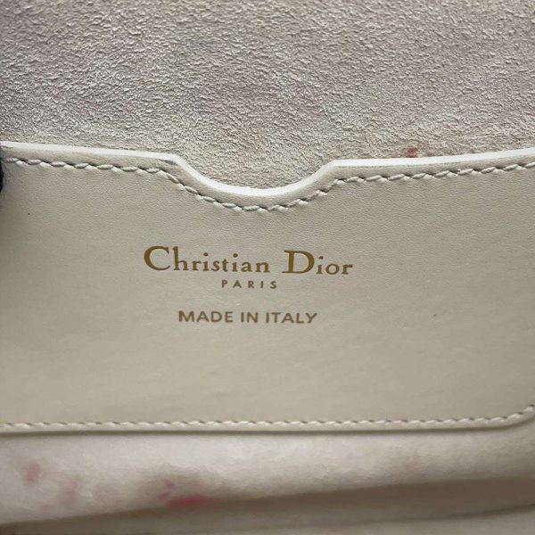 10 Christian Dior Shoulder Bag Bobby Medium White