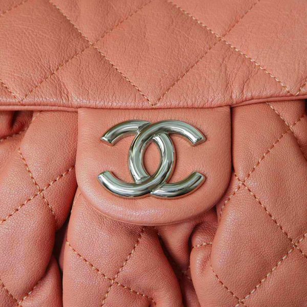 10 Chanel Matelasse Luxury Chain Around Crossbody Lambskin Leather Pink