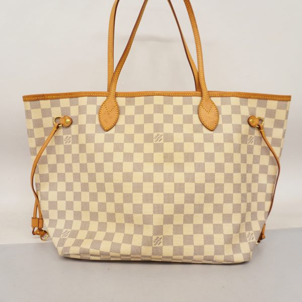 10 Louis Vuitton Tote Bag Damier Azur Neverfull MM