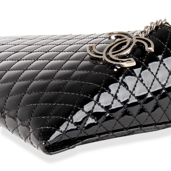 105210 ad3 a081c18b bc0c 4f50 a5b2 540b25578fe7 Chanel Black Patent Leather Quilted Kaleidoscope Shoulder Bag