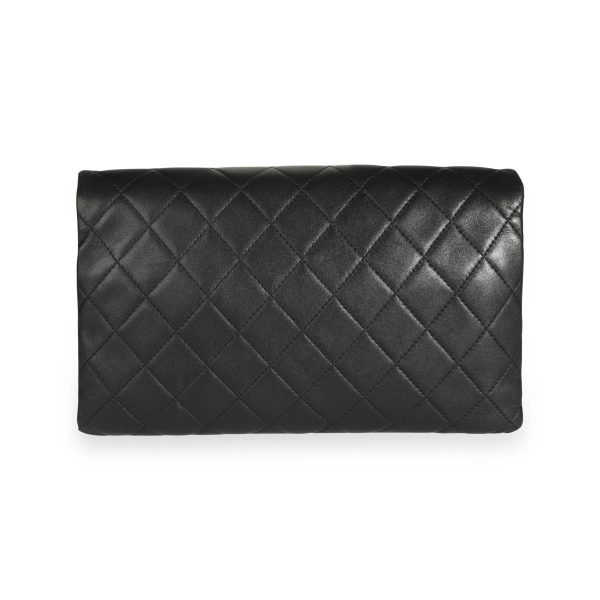 109757 pv 8064fb1b 52e1 433b 8cc5 a9e149147404 Chanel Black Quilted Lambskin Beauty Clutch