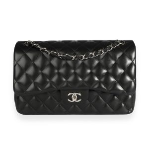 110240 fv Louis Vuitton Lockme BB Chain Shoulder Bag Noir Black