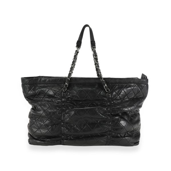 111183 pv eb95b71a c229 46af 9e86 3c0347009aba Chanel Black Quilted Lambskin Sharpei Medium East West Tote