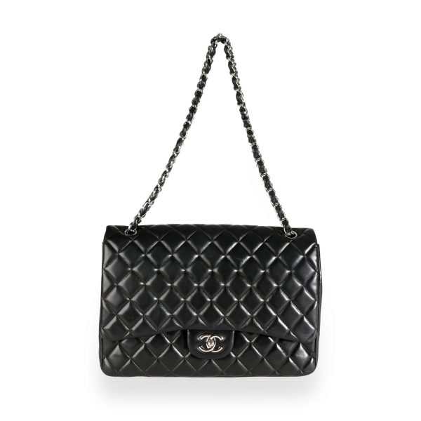 111497 bv 7ac90edd bb04 4f3f 82c7 765f605a7fc2 Chanel Black Quilted Maxi Classic Single Flap Bag