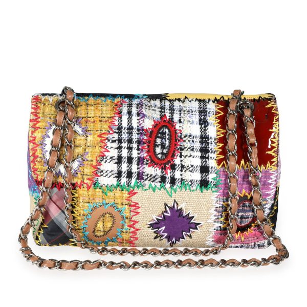 111881 pv Chanel Limited Edition Multicolor Patchwork Jumbo Single Flap Bag