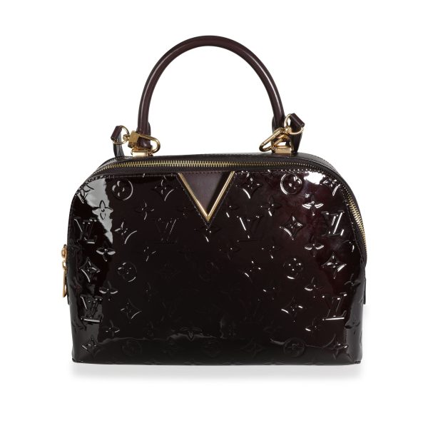 114259 fv 6eff970b 08d0 45dc 9d2c a07f45869e26 Louis Vuitton Amarante Monogram Vernis Melrose Bag