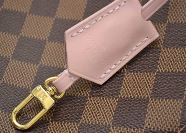 11480879 7 Louis Vuitton Damier Kaisa Tote PM Handbag 2way Shoulder Bag Rose Ballerine