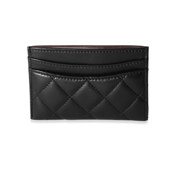 115548 pv e94dede1 66cb 4b42 9e7d e7bd16678e88 Chanel Black Quilted Lambskin Classic Card Holder