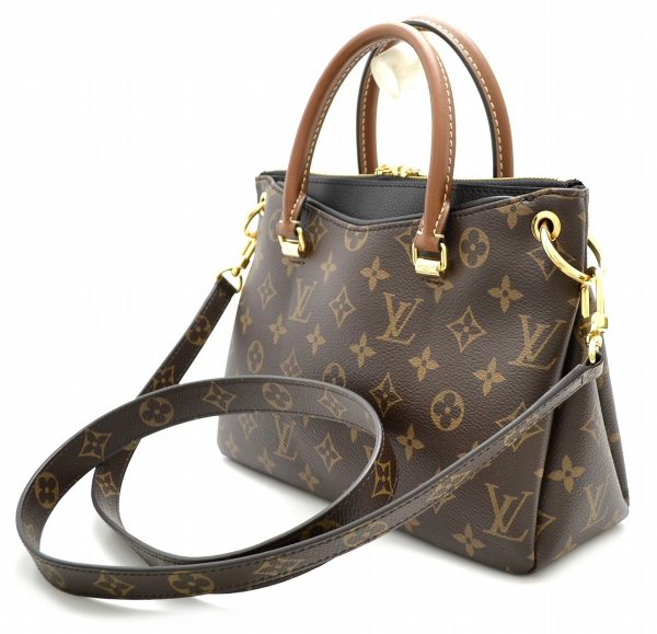 11581095 1 Louis Vuitton Monogram Pallas BB Handbag 2way Shoulder Bag Crossbody Noir