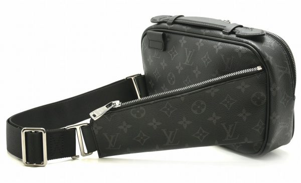 11621077 1 Louis Vuitton Monogram Eclipse Bum Body Bag Waist Pouch Clutch Bag