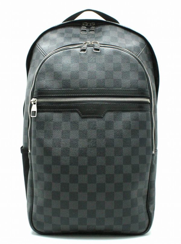 11661078 Louis Vuitton Damier Graphite Michael Backpack Rucksack Shoulder Bag