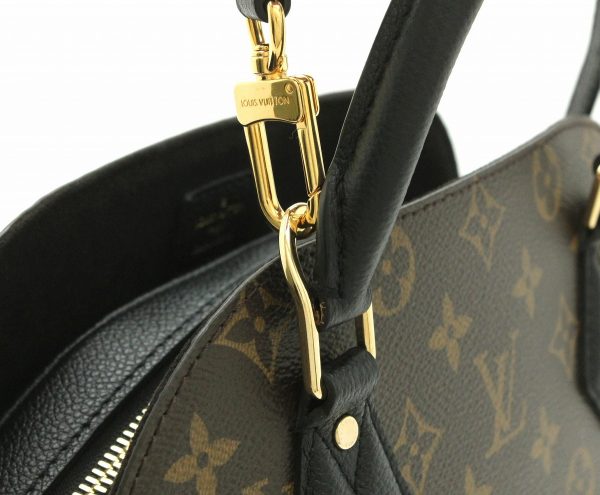 11710996 6 Louis Vuitton Monogram Alma Into Bag Handbag Shoulder Black