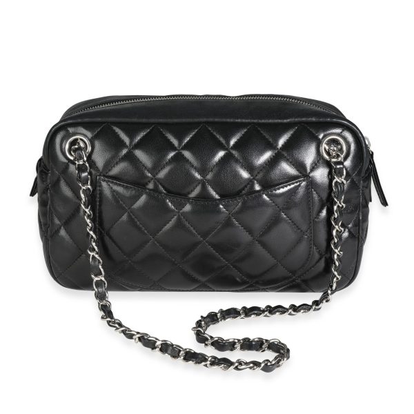 117640 bv b6f3645c d6a2 48e8 9bb2 6a76b10e6b70 Chanel Black Quilted Lambskin Classic Camera Case