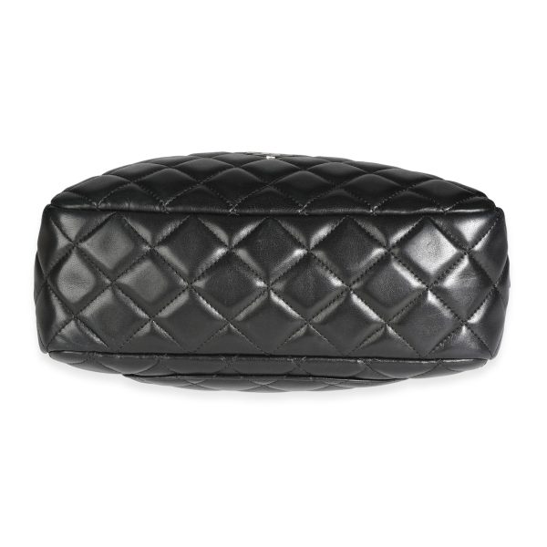 117640 stamp aaf8aed1 fc71 4c7b a53a c25e34a7796a Chanel Black Quilted Lambskin Classic Camera Case