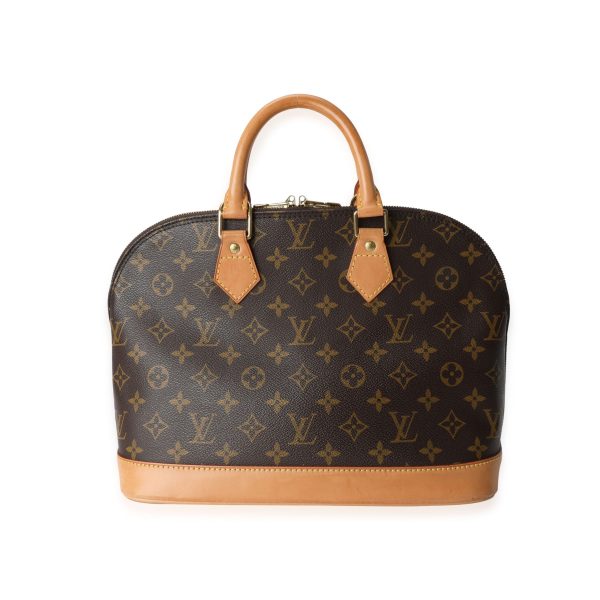 118068 pv Louis Vuitton Brown Monogram Canvas Alma PM