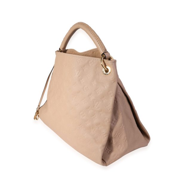 118073 sv Louis Vuitton Beige Monogram Empreinte Artsy Bag