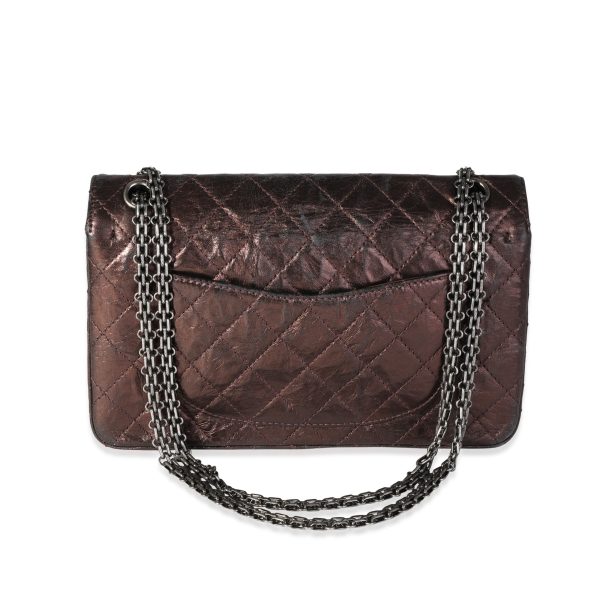 118159 ad2 6983c083 962c 469e b2cf d0026ba296a8 Chanel Bronze Metallic Quilted 255 Reissue 226 Bag