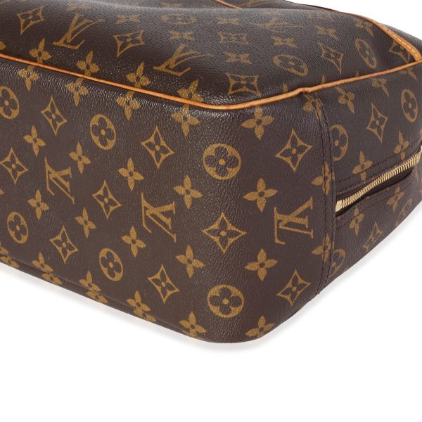 118209 box c93d9a75 9c26 44b7 a65e 2b40da484cd0 Louis Vuitton Brown Monogram Canvas Deauville Bag